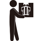 画像：実物を送る