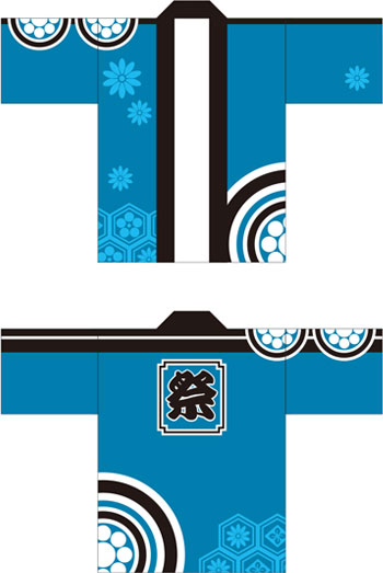 お祭り・行事はっぴデザインサンプル04