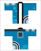 お祭り・行事のはっぴデザイン04（フルオーダーコース）