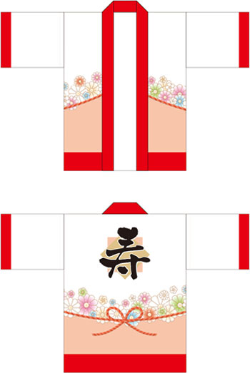 お祭り・行事はっぴデザインサンプル13