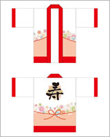 お祭り・行事のはっぴデザイン13（フルオーダーコース）
