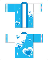 お祭り・行事のはっぴデザイン16（フルオーダーコース）