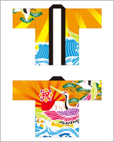 お祭り・行事のはっぴデザイン20（フルオーダーコース）