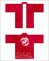 制服・仕事のはっぴデザイン08（フルオーダーコース）