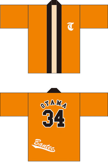 ライブ・応援はっぴデザインサンプル02