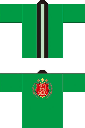 ライブ・応援はっぴデザインサンプル03