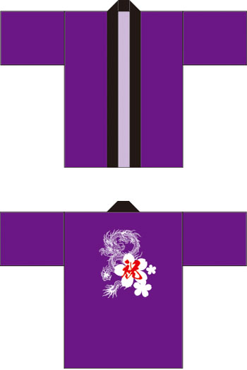 お祭り・行事はっぴデザインサンプル15