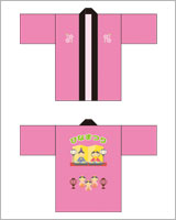 お祭り・行事のはっぴデザイン17（定番はっぴコース）