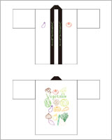 制服・仕事のはっぴデザイン03（定番はっぴコース）