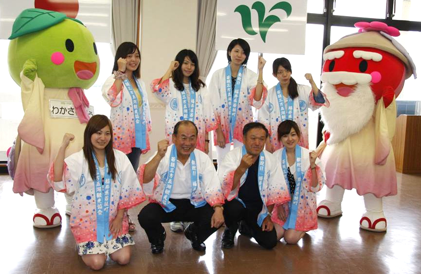 制作例　フルオーダーはっぴ Mサイズ、帆布