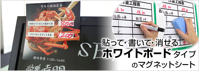ホワイトボードタイプ