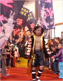 とても格好いい旗を作って頂き本当にありがとうございました！(吉田　恵美さま)