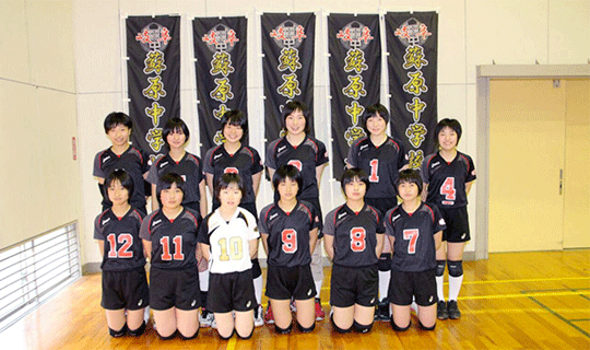 新人戦東海大会の応援にのぼりを使わせて頂きました。(棚橋 かおりさま)