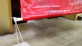 日よけ幕用ポール