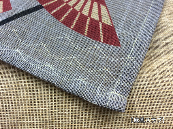 帆布（はんぷ）生地の拡大画像