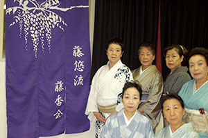 のれん事例：楽屋のれん1