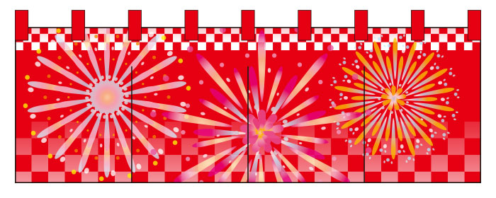 イベントのれんデザインサンプル05