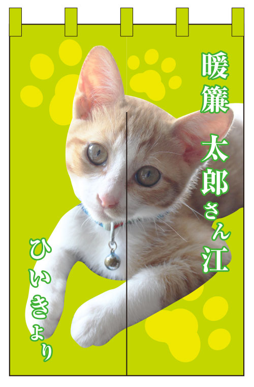 楽屋のれんデザインサンプル05