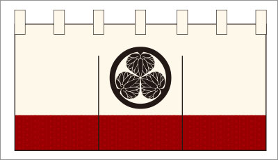 ラーメン01【家紋のれん】