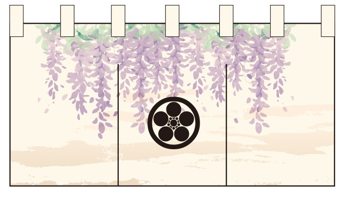 和菓子のれんデザインサンプル02
