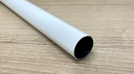 スチール製ののれん用ポールです