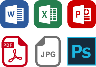 デザイン内容のご連絡方法　パソコンソフトで書く