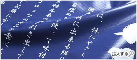 ターポリン生地