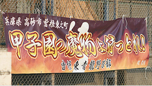 野球・ソフトボール横断幕