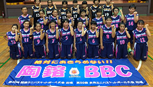 バスケットボール横断幕