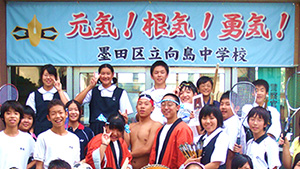 学校関連横断幕