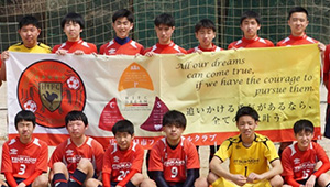 サッカー横断幕