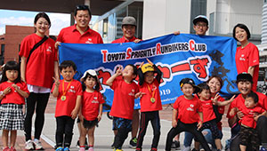 その他チーム、応援横断幕