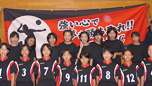 バレーボール横断幕