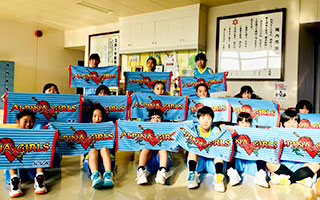 制作例　部活・チーム・スポーツ用タオル