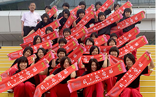 制作例　部活・チーム・スポーツ用タオル