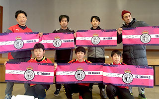 制作例　部活・チーム・スポーツ用タオル