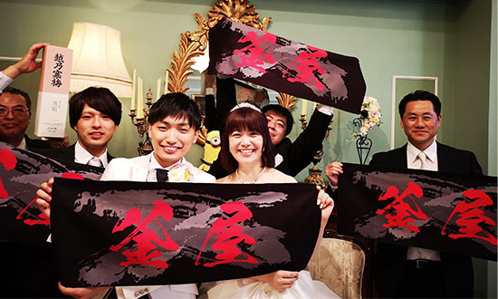 「急なスケジュールでしたが、無事に式に渡すことができました。」金田 高行さま