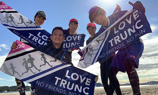 「リレーマラソンに出るために急いで納品してもらったりと、お世話になりっぱなしでした。」永尾 三奈さま